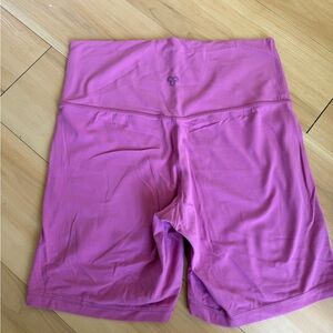 Women's Pink Athletic Shorts